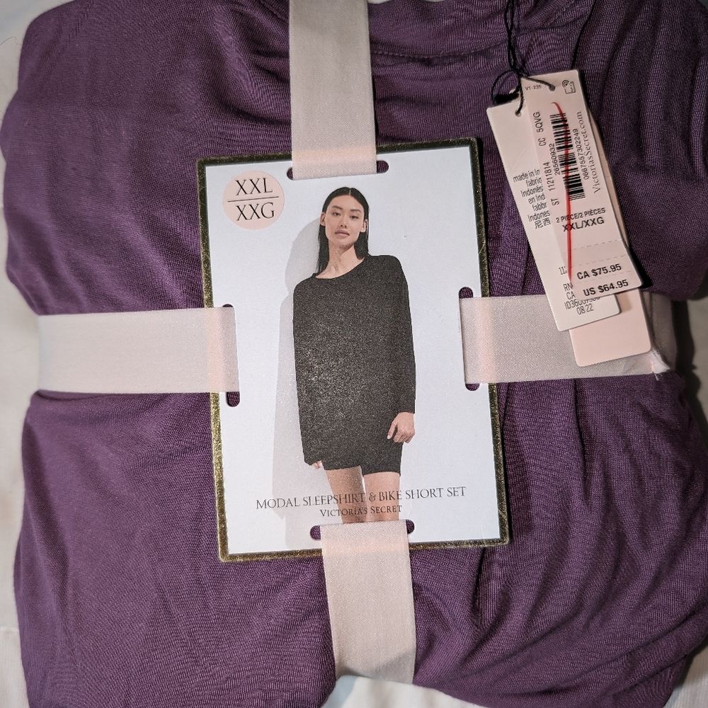 Victoria secret bike short pj's